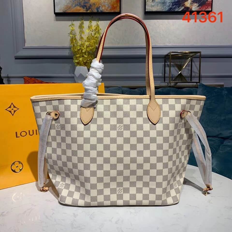 Louis Vuitton Damier Azur Canvas Neverfull MM N41361