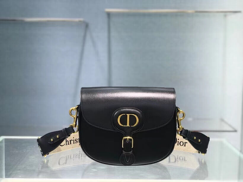 Dior Large Bobby Bag in Box Calfskin M9320