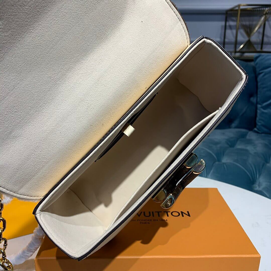 Louis Vuitton Twist MM M55450 In Leather and Shearling