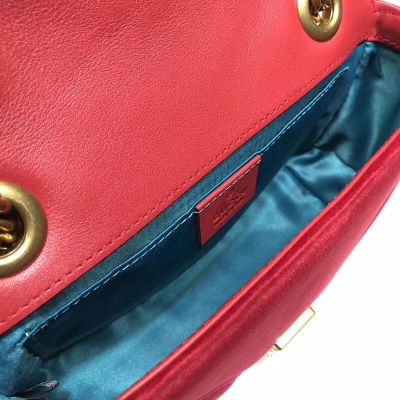 Gucci GG Marmont Velvet Shoulder Bag 446744