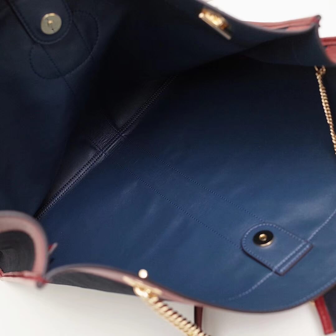 Gucci Suede Rajah Large Tote 537219