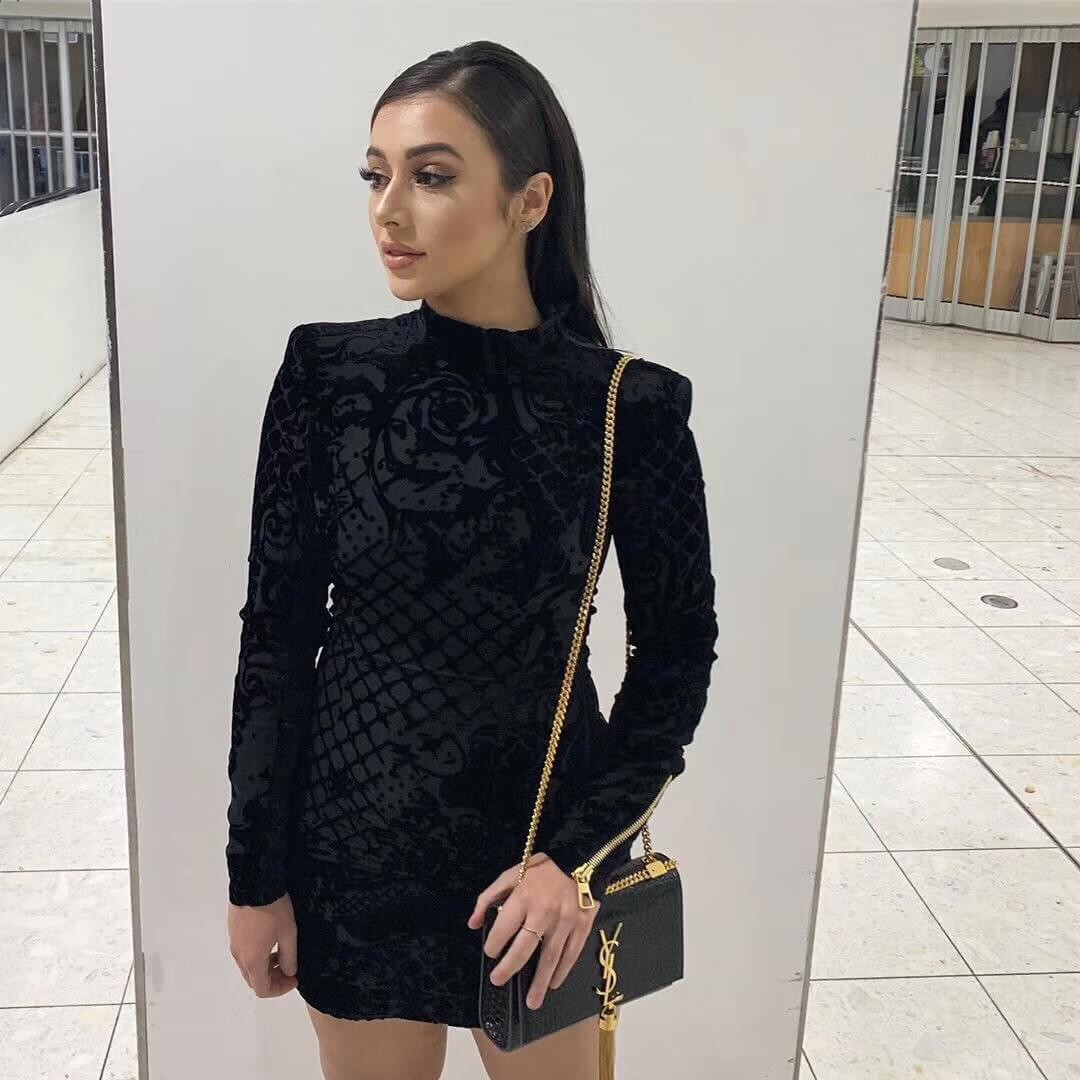 Saint Laurent Small Kate Tassel Chain Bag In Crocodile Leather 354120