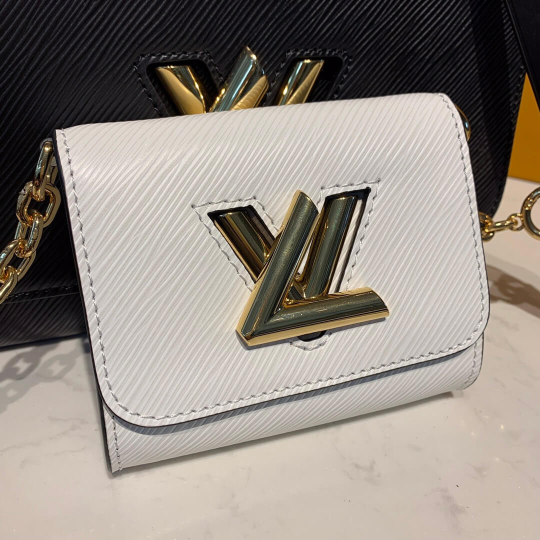 Louis Vuitton Twist MM And Twisty M55683 Black/White