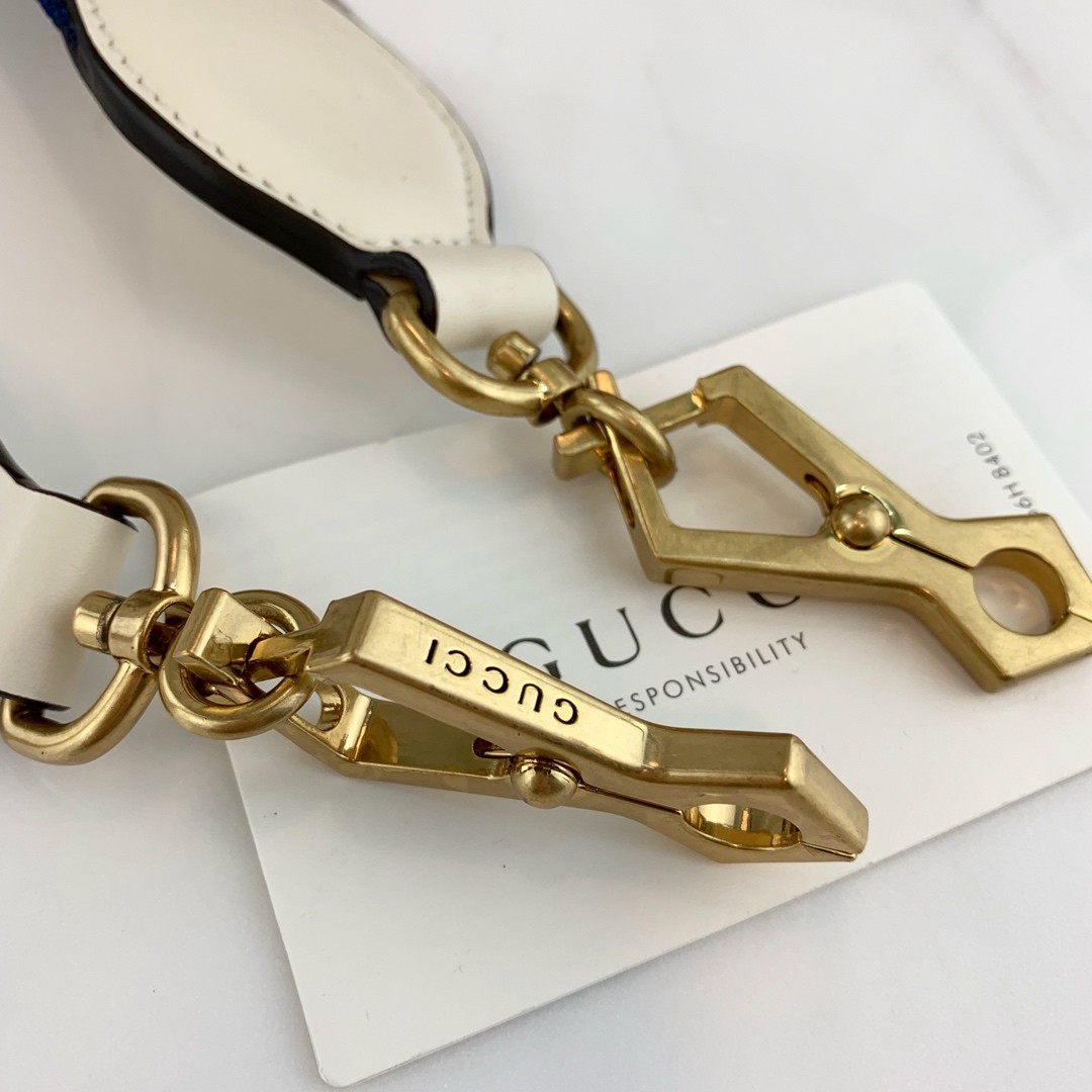 Gucci Queen Margaret Shoulder Bag 476542 Red/White