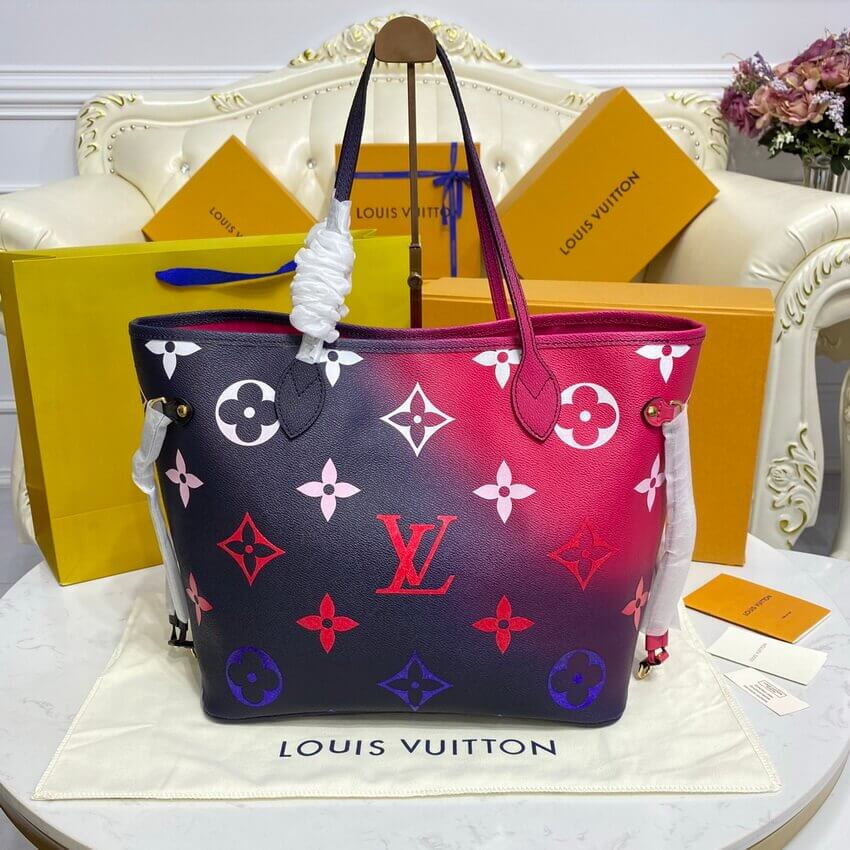 Louis Vuitton Neverfull MM M20511 Midnight Fuchsia