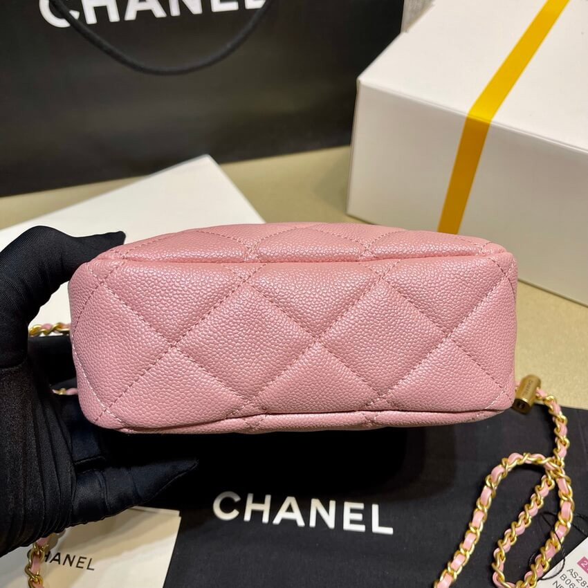 Chanel Grained Calfskin Camera Bag AS2856