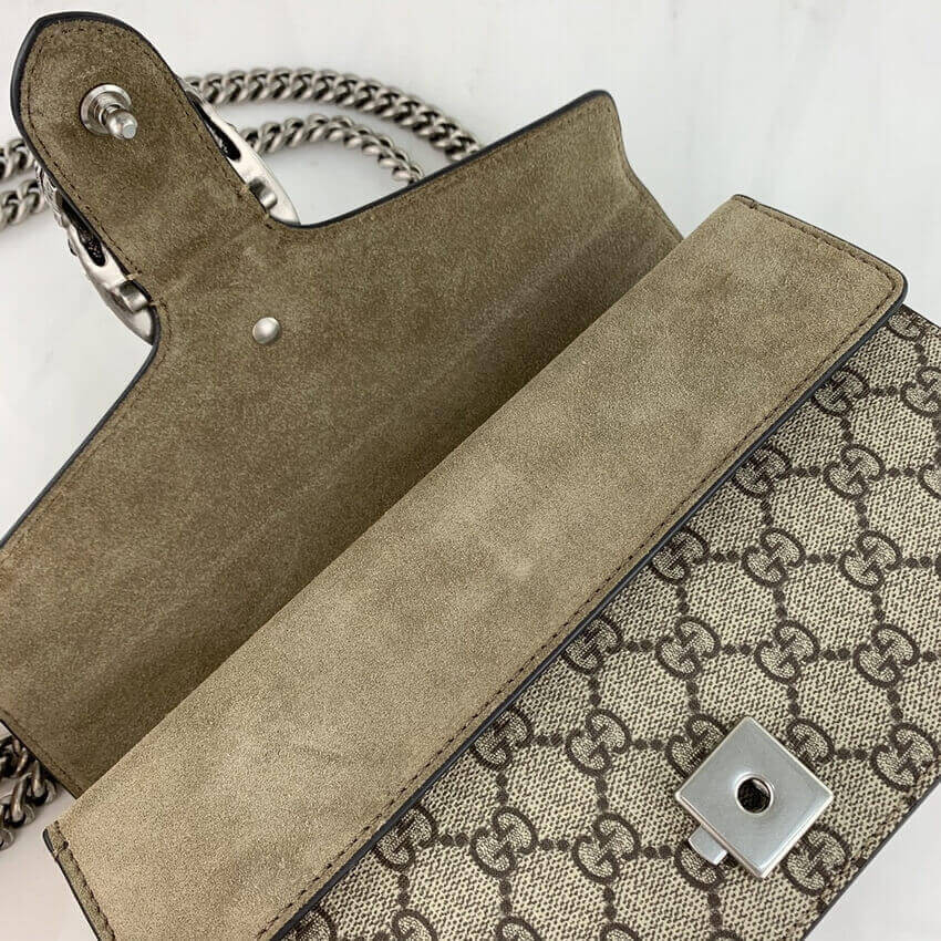 Gucci Dionysus GG Canvas Small Shoulder Bag 499623