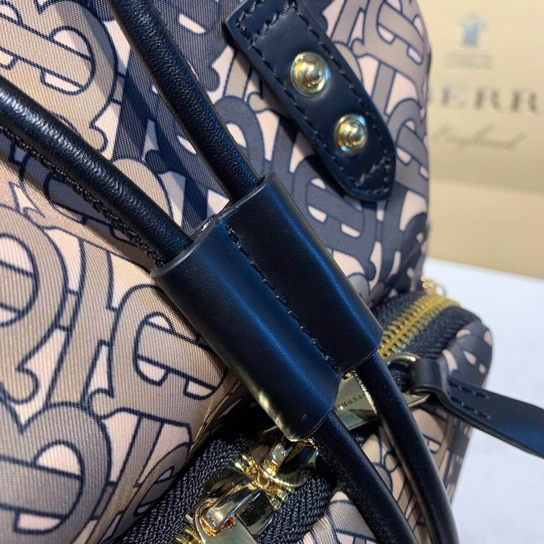 Burberry The Medium Rucksack in Monogram Print Nylon 80118061