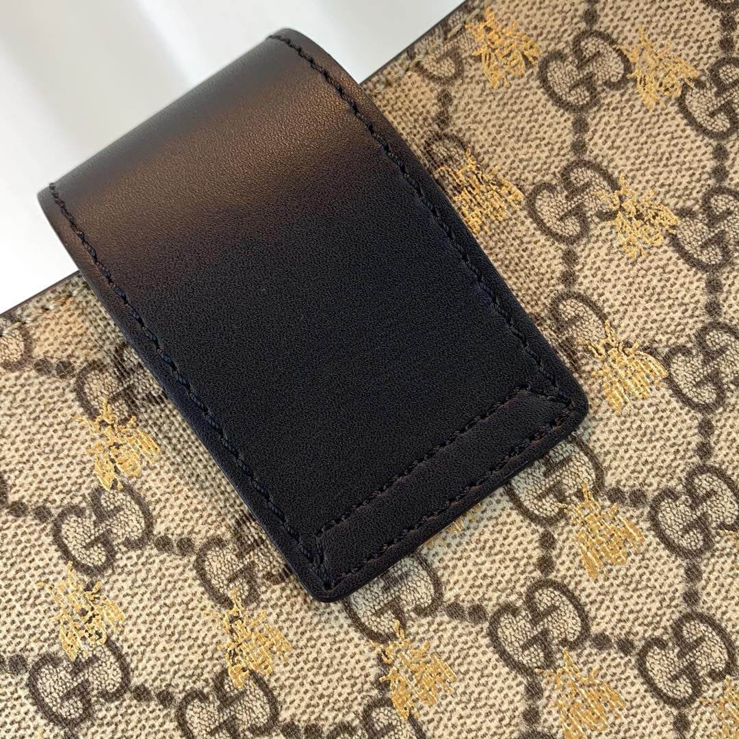 Gucci Padlock GG Supreme Bees Medium Shoulder Bag 479197