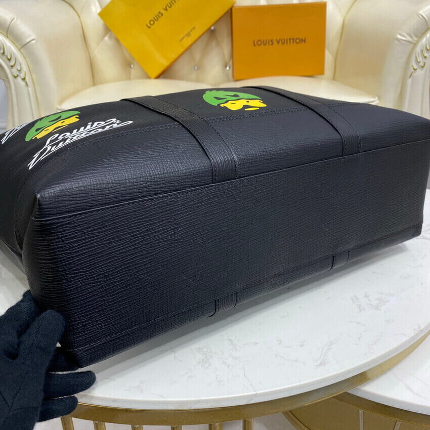 Louis Vuitton x Nigo Tote Journey M59373 Black