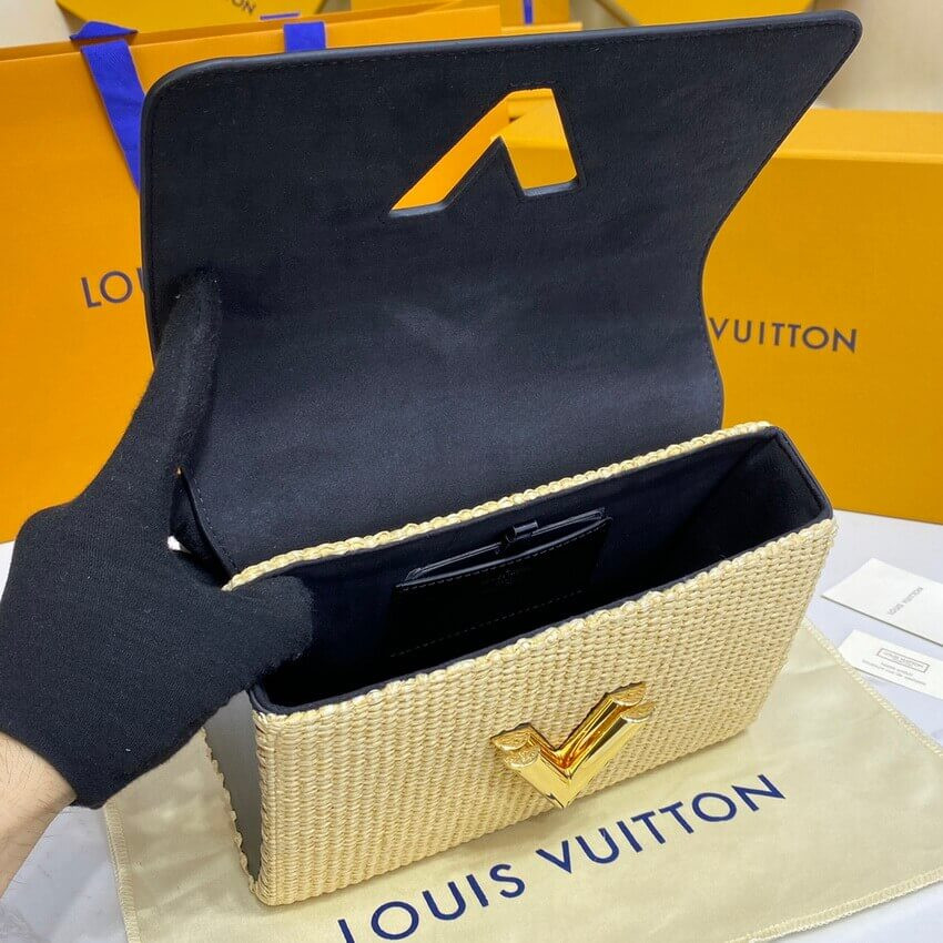 Louis Vuitton Twist MM M57647 Black