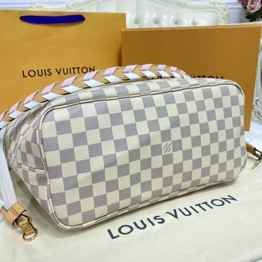 Louis Vuitton Damier Azur Neverfull MM N50047