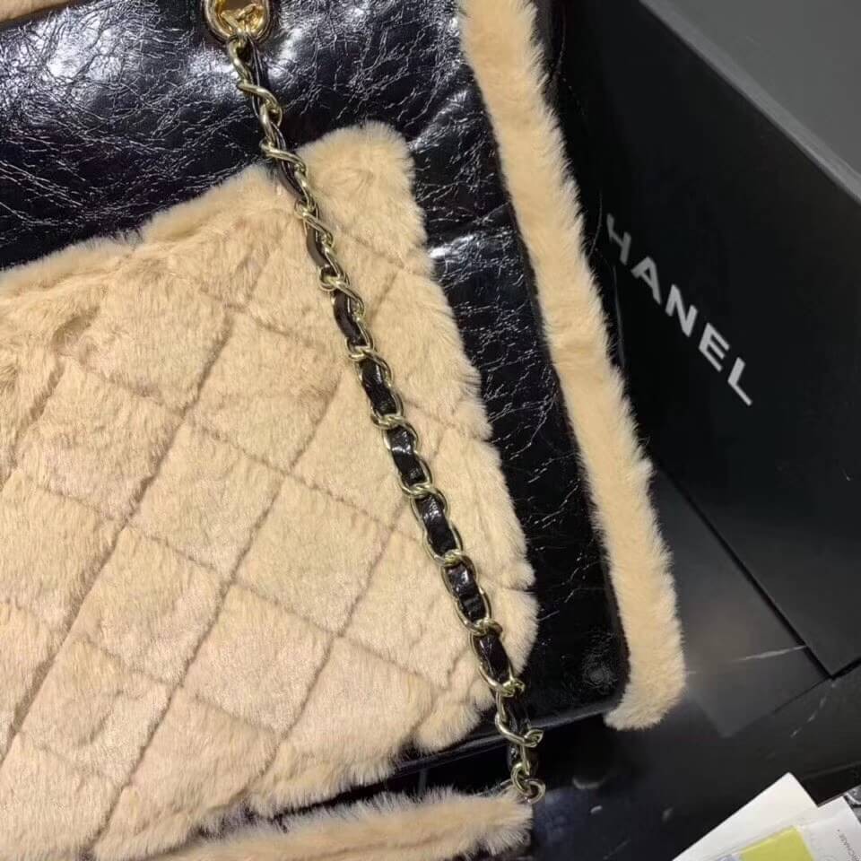 Chanel Sheepskin Shopping Bag AS1167