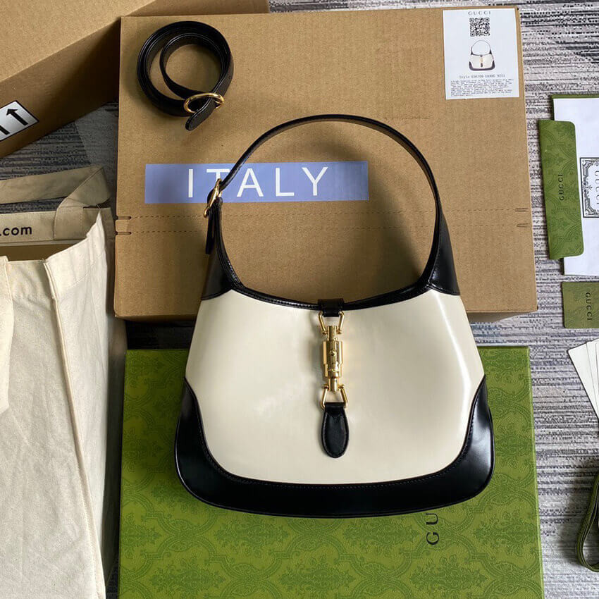 Gucci Jackie 1961 Leather Small Shoulder Bag 636706