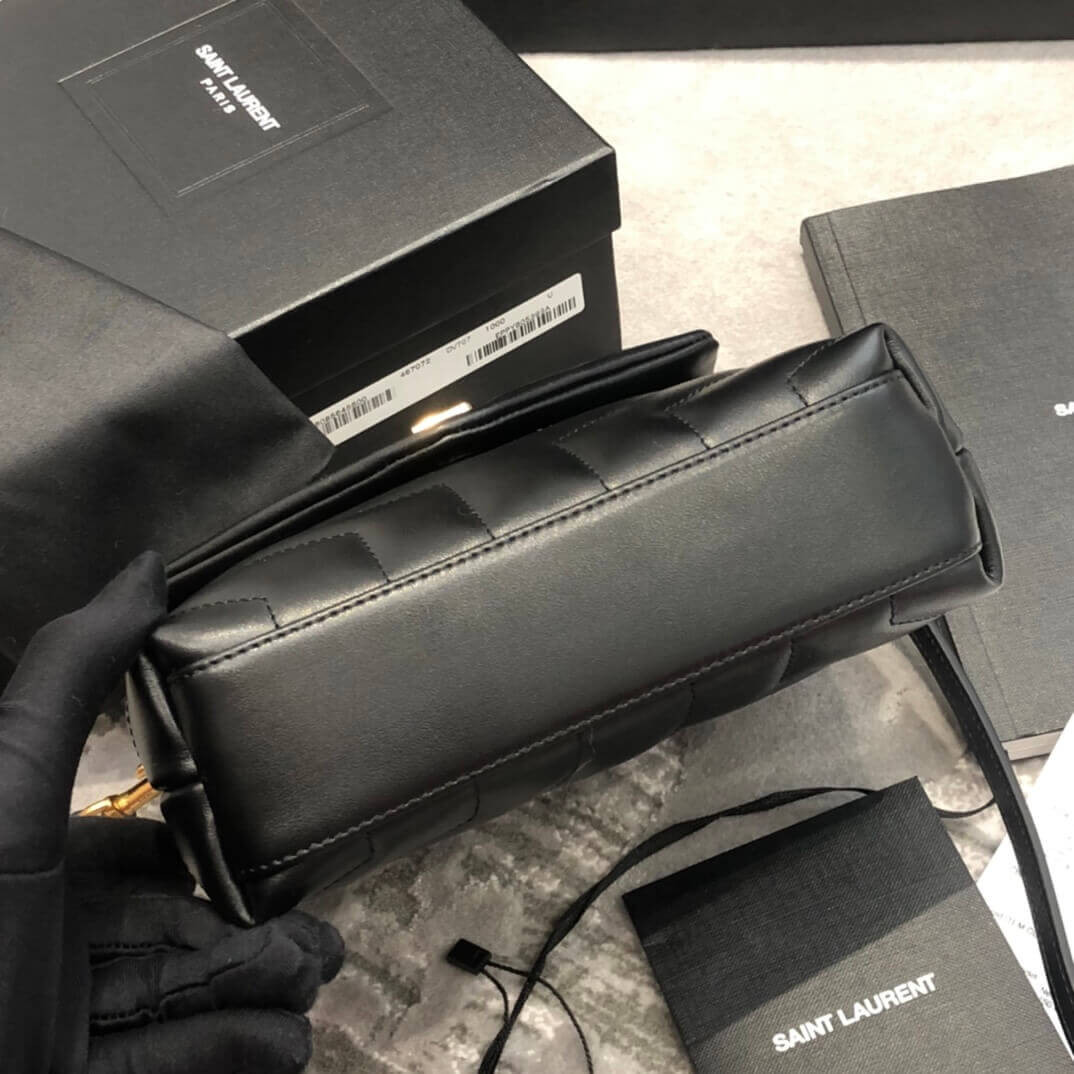 Saint Laurent Loulou Toy Bag In Matelassé Y Leather 467072