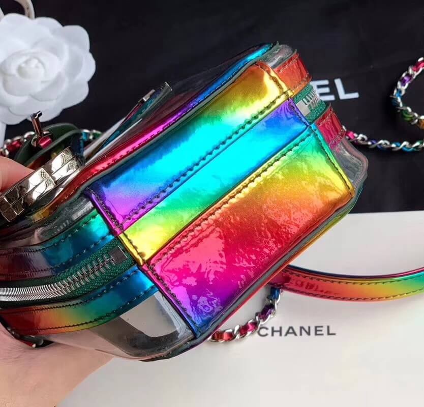 Chanel Vanity Case In Multicolour PVC AS0988