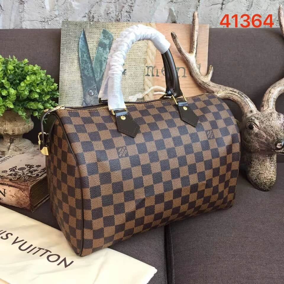 Louis Vuitton Damier Ebene Canvas Speedy 30 N41364