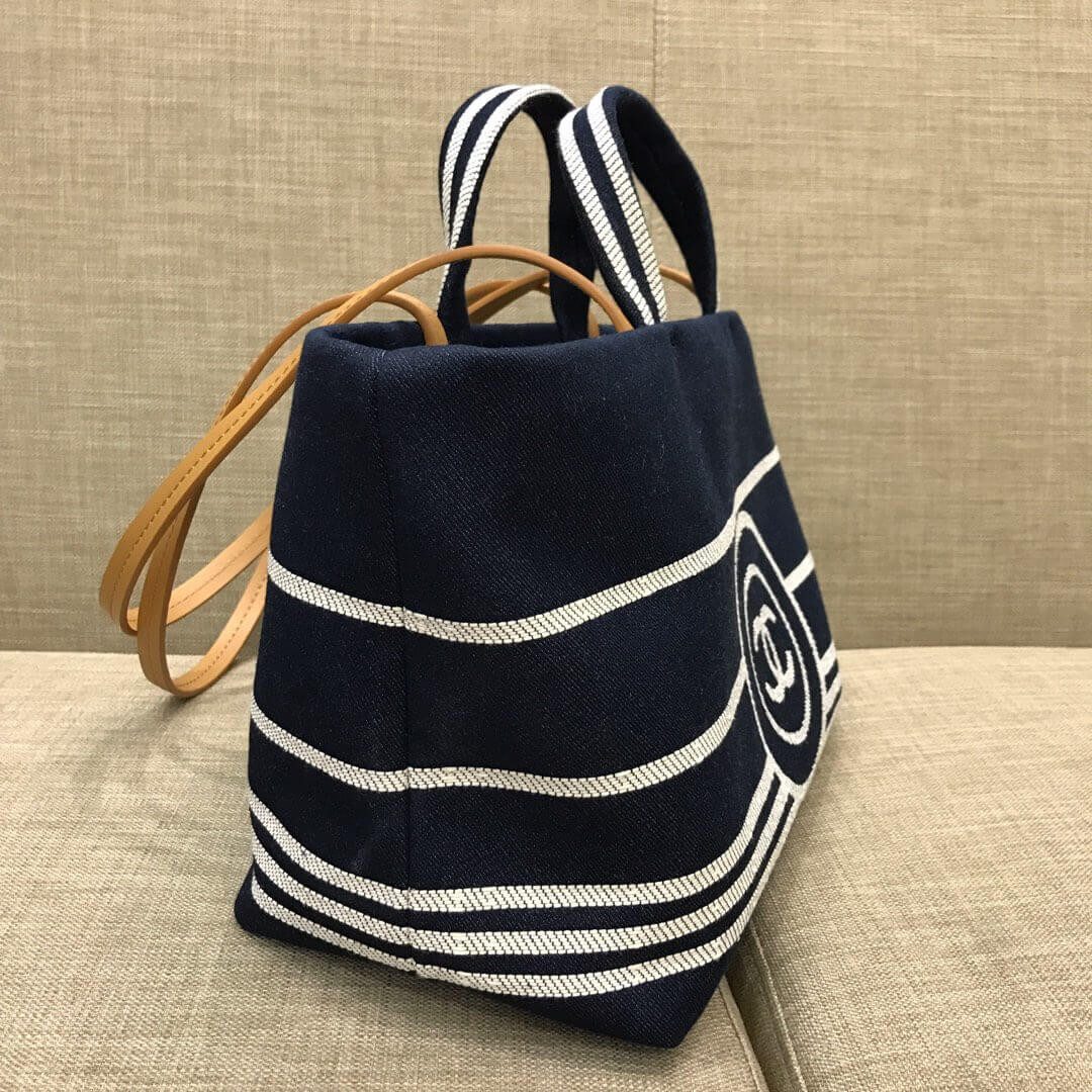 Chanel Denim Large Tote A92241
