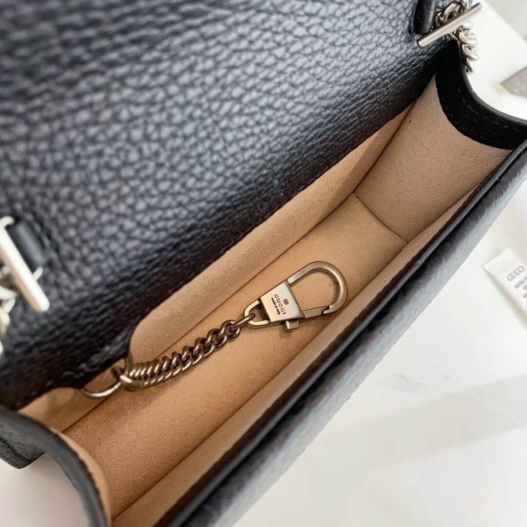 Gucci Dionysus Leather Super Mini Bag 476432