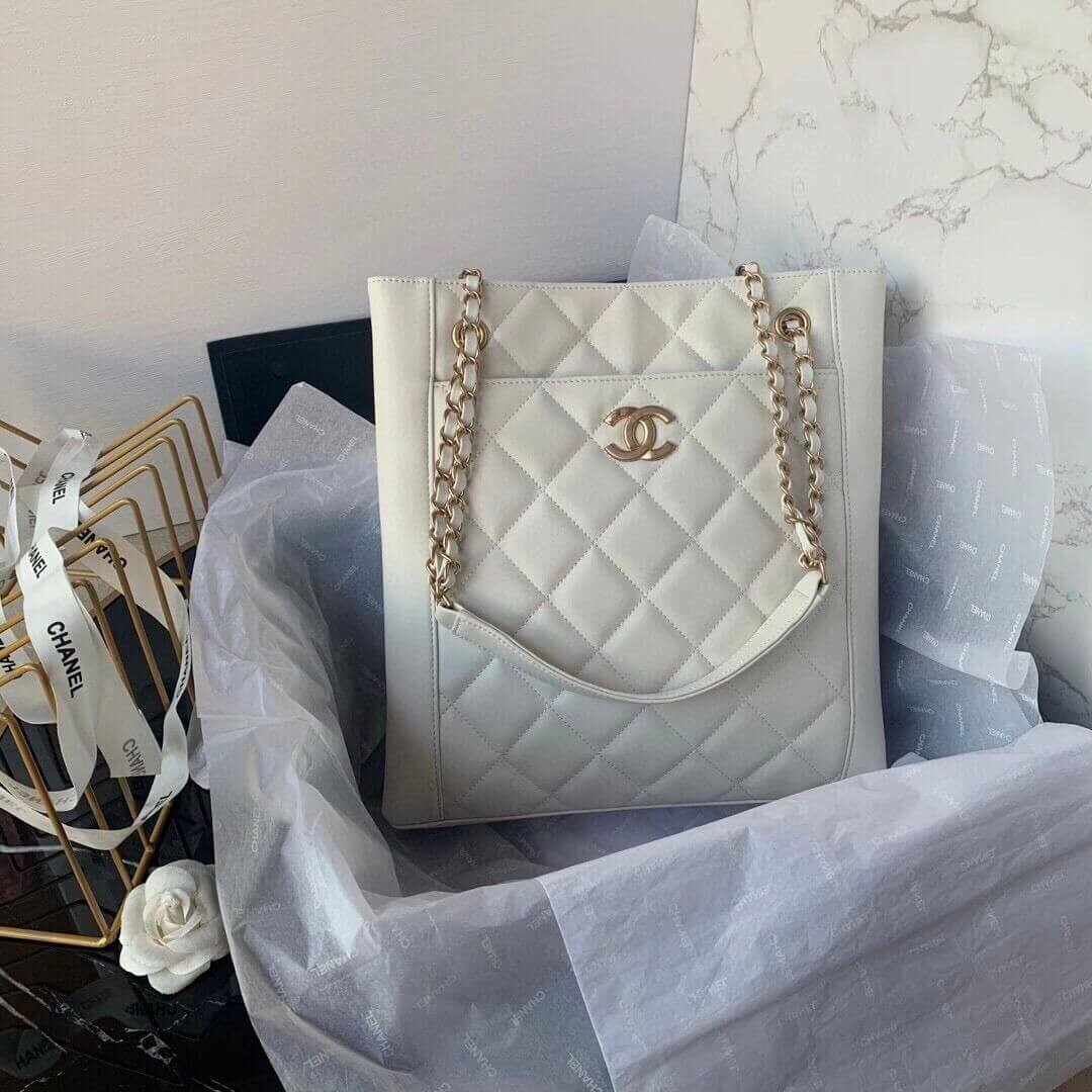 Chanel Calfskin Small Tote AS2295