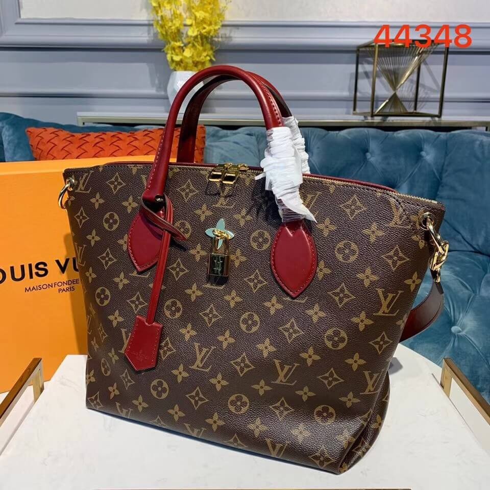 Louis Vuitton Flower Zipped Tote MM M44347 M44348 M44360