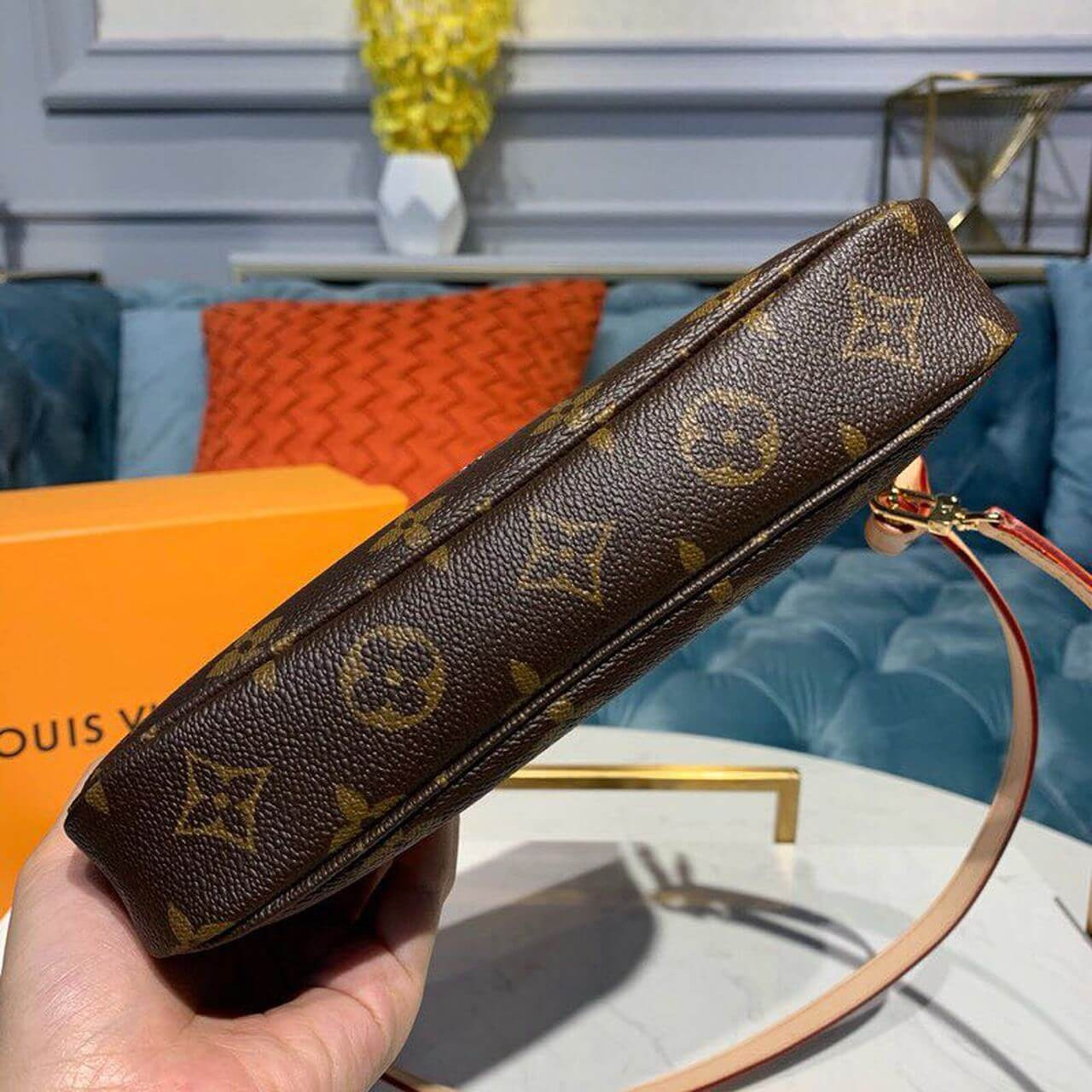 Louis Vuitton Murakami Flower Hat Pochette Accessoires M51980