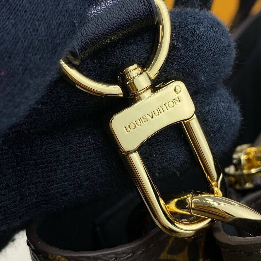 Louis Vuitton Monogram Canvas Flower Tote M43550 Black