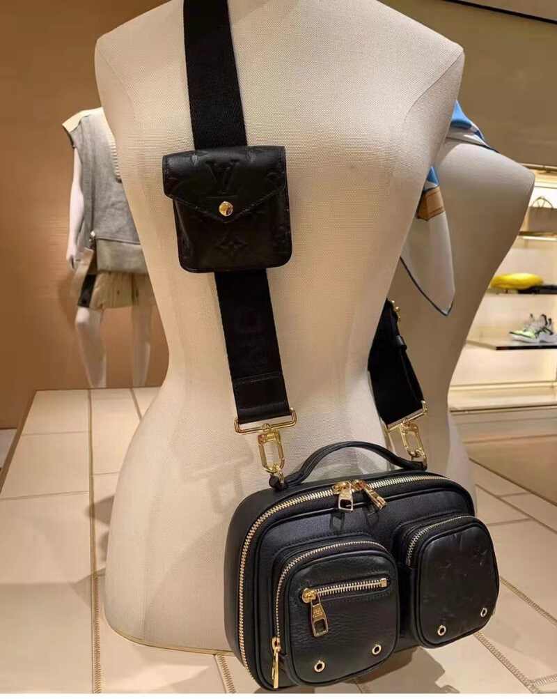 Louis Vuitton Calfskin Leather Utility Crossbody M80450