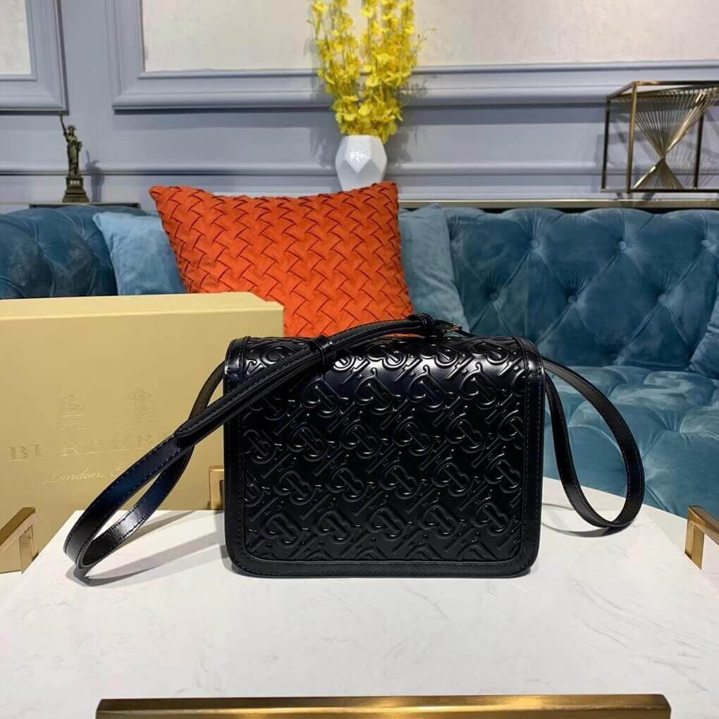 Burberry Small Monogram Leather TB Bag 80140871