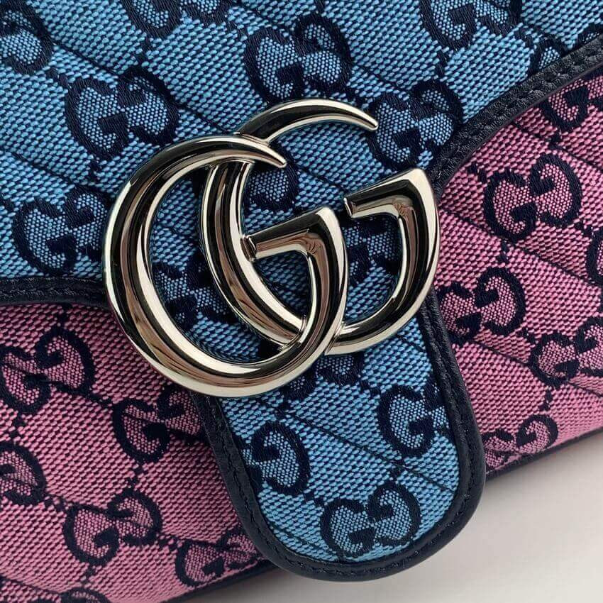 Gucci GG Marmont Multicolour Small Shoulder Bag 443497