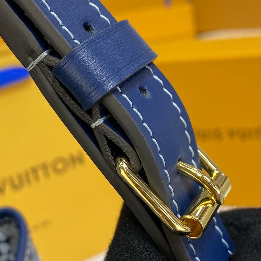 Louis Vuitton Denim Jacquard Textil Petit Noe M59606