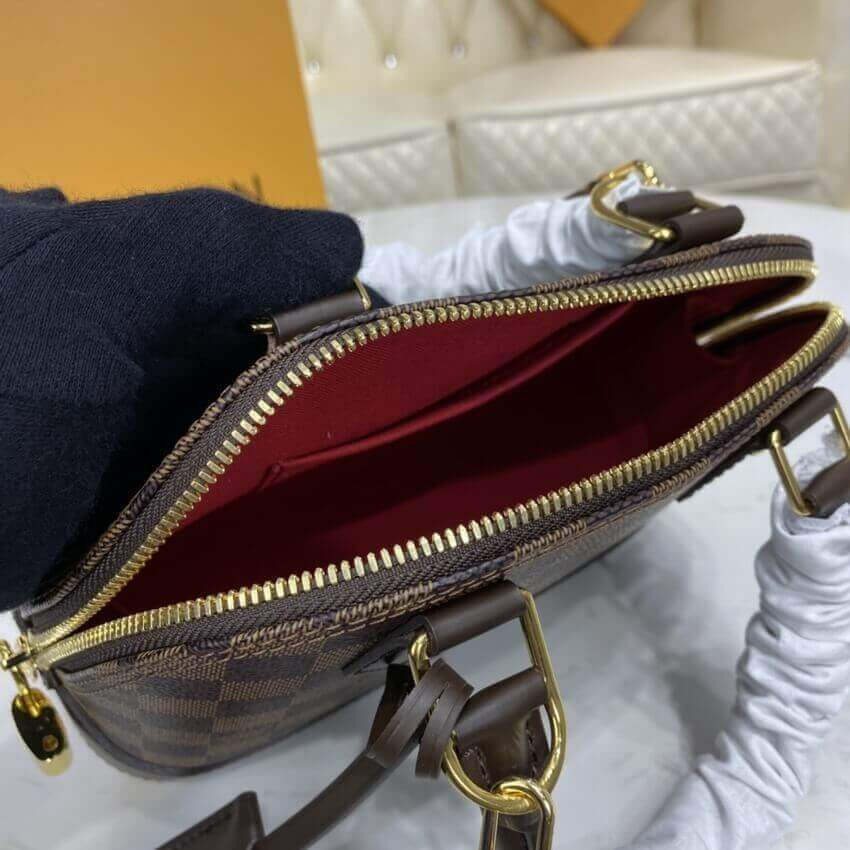 Louis Vuitton Damier Ebene Canvas Alma BB N41221