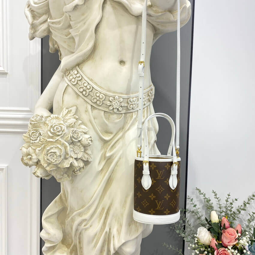 Louis Vuitton Monogram Nano Bucket Bag M81489