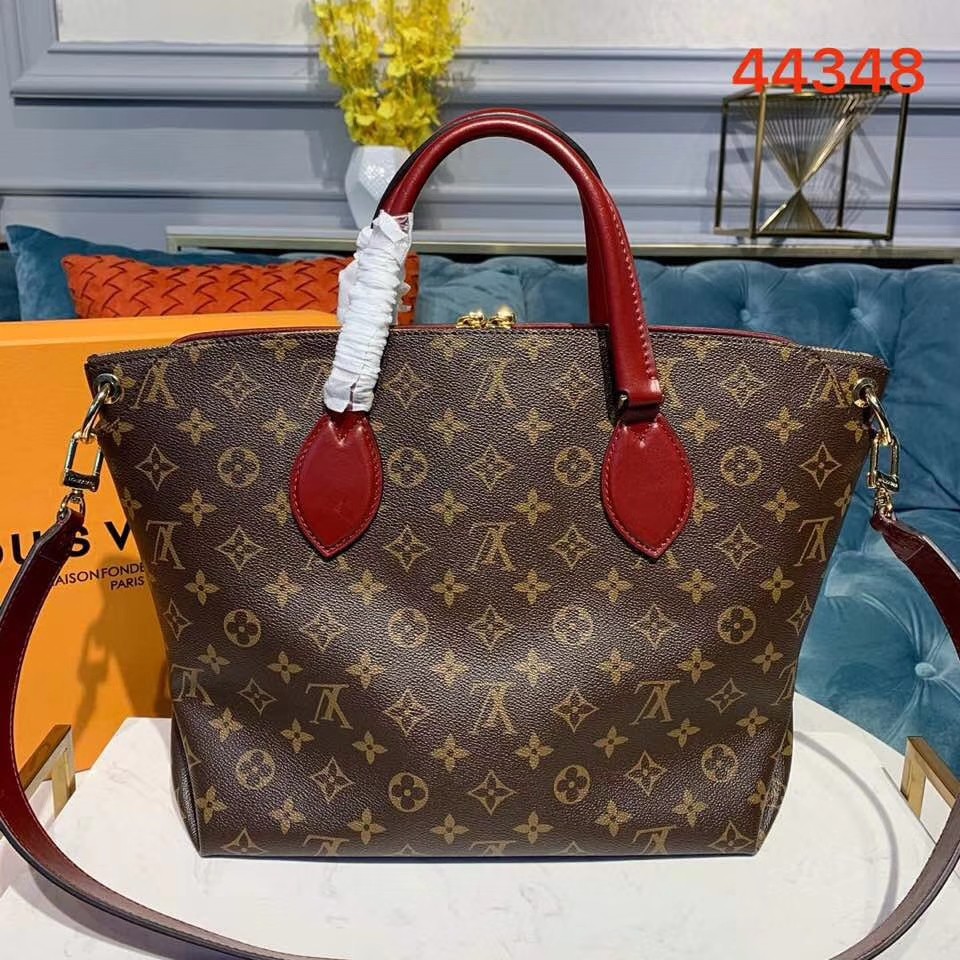 Louis Vuitton Flower Zipped Tote MM M44347 M44348 M44360