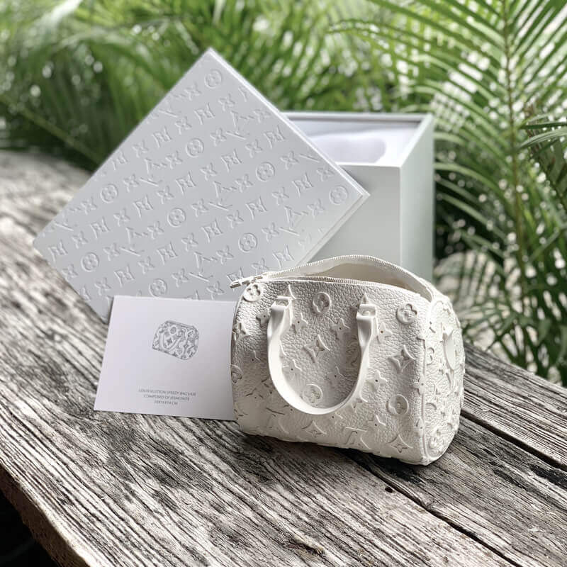 Louis Vuitton Speedy Bag-Shaped Flower Vase