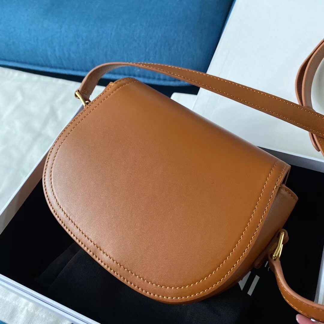 Celine Small Crecy Bag In Natural Calfskin 191363