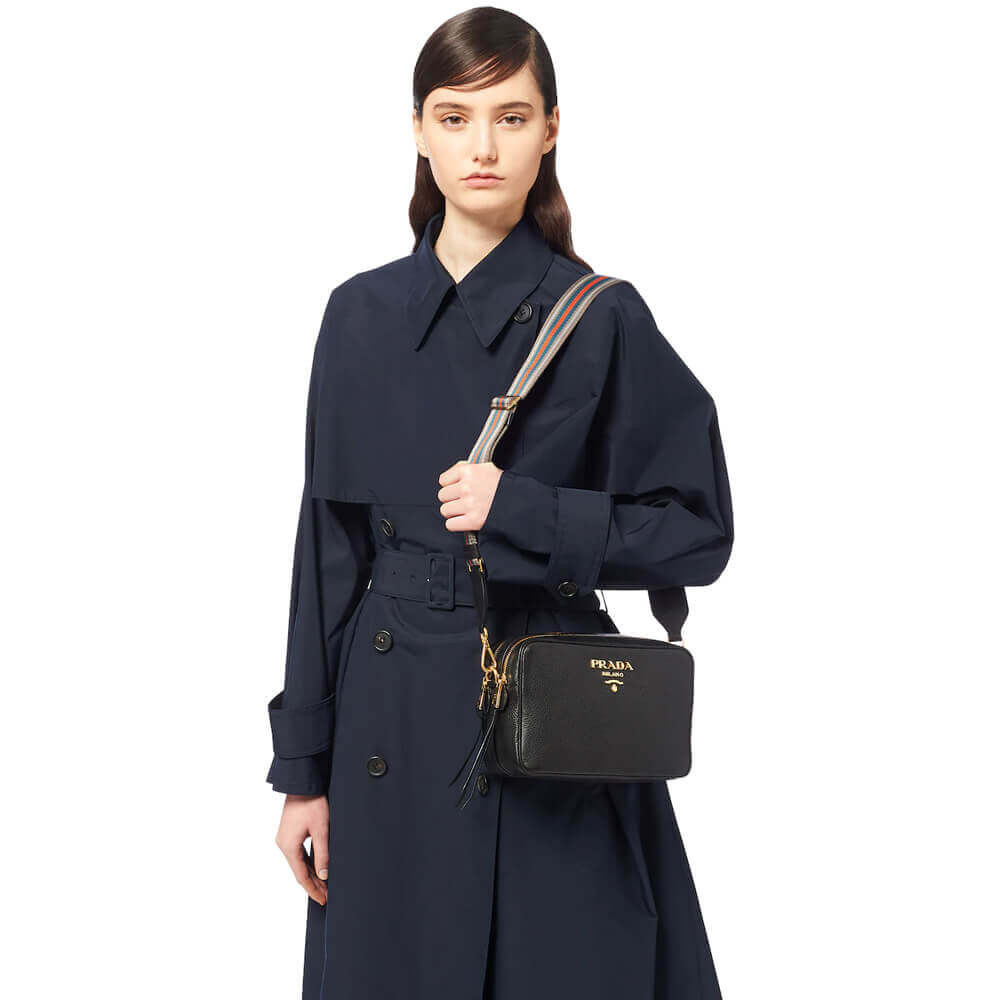 Prada Leather Shoulder Bag 1BH082