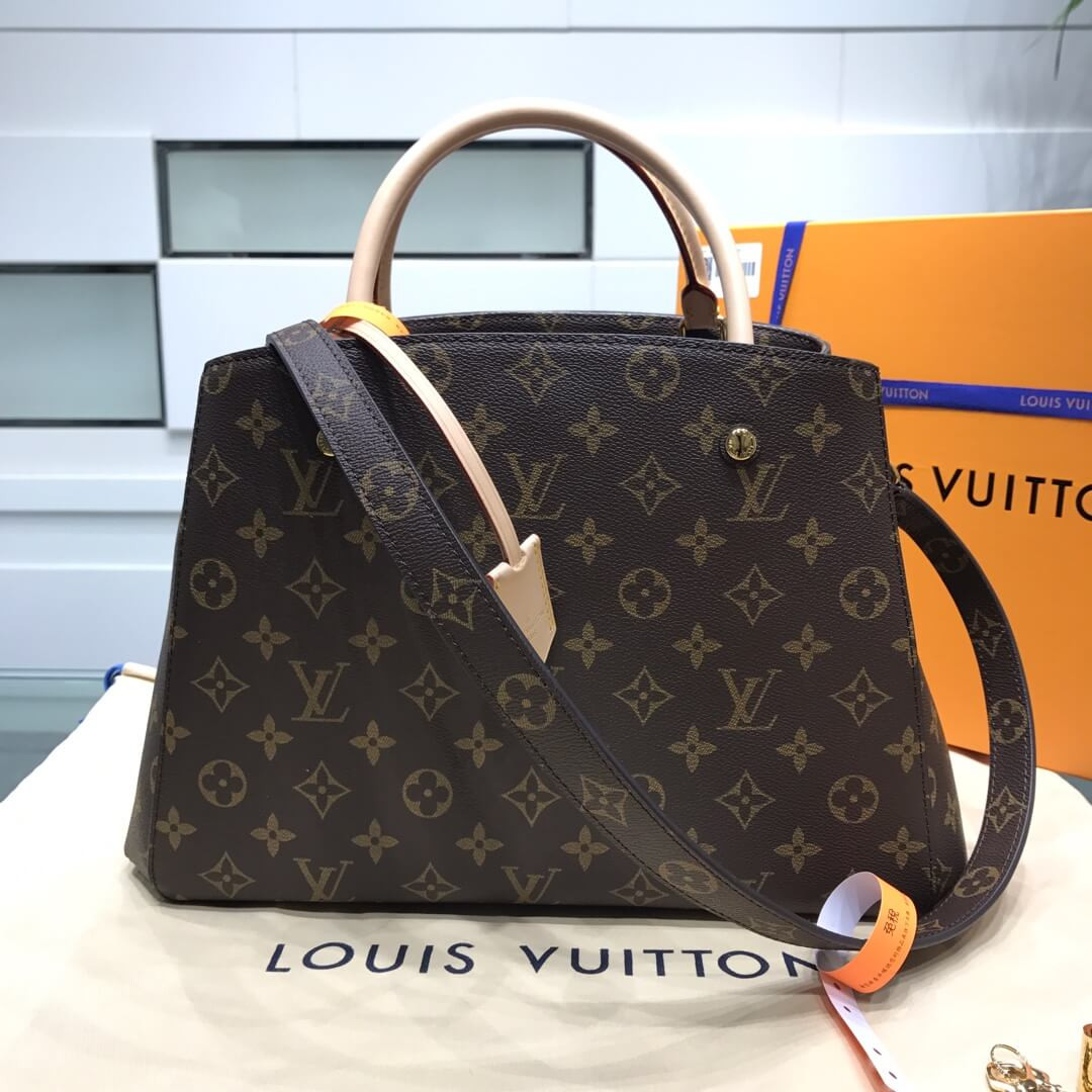 Louis Vuitton Monogram Canvas Montaigne MM M41056