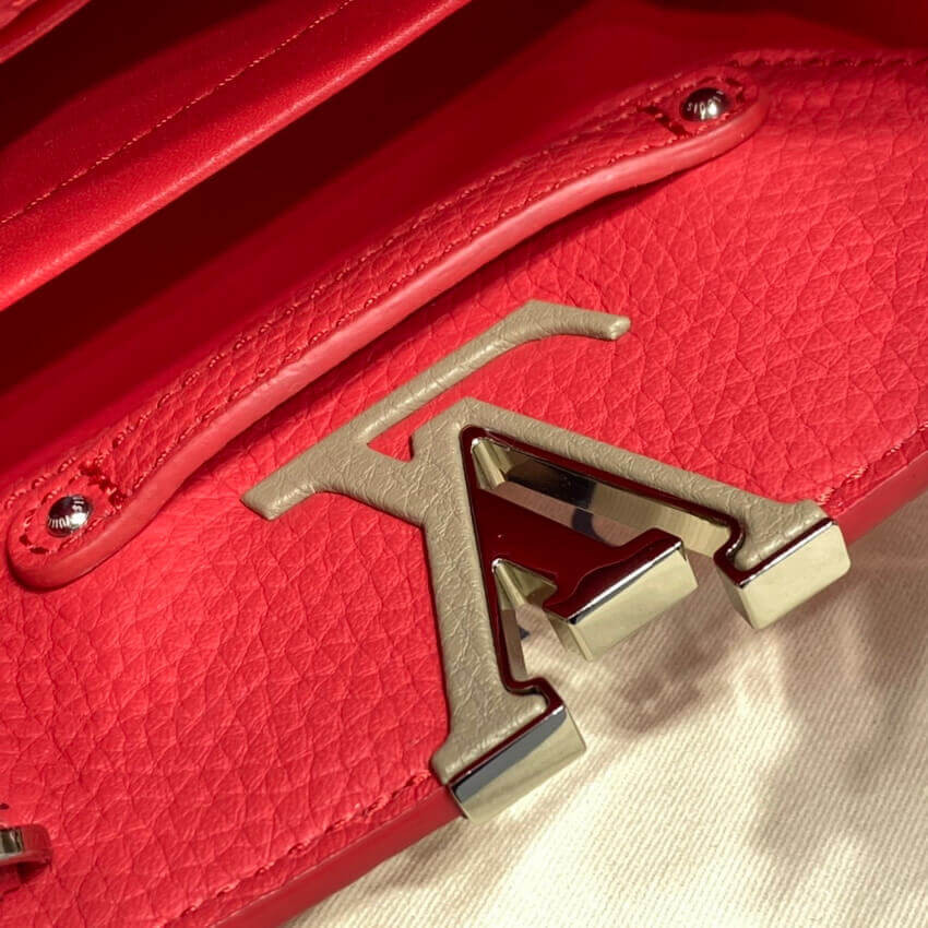 Louis Vuitton Taurillon Leather Capucines Mini M57520