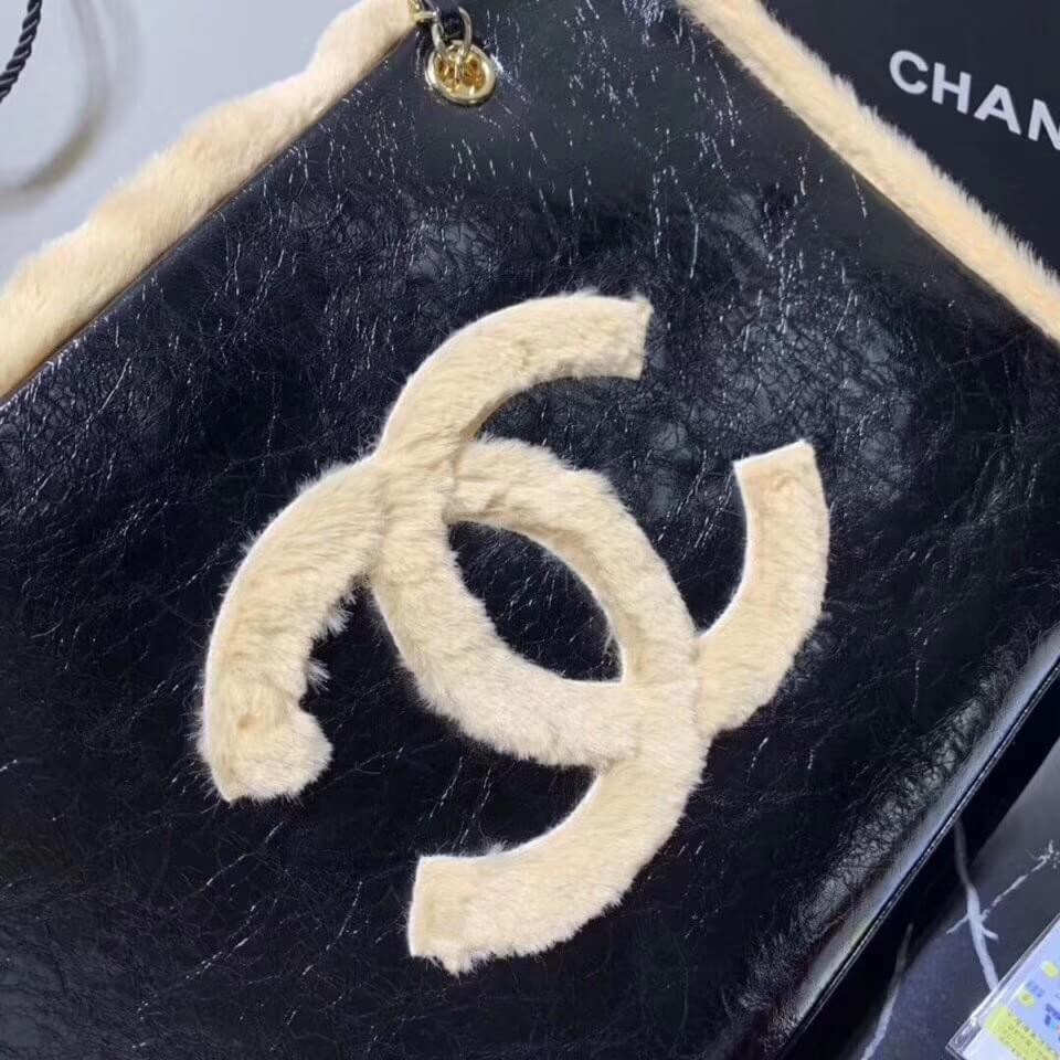 Chanel Sheepskin Shopping Bag AS1167