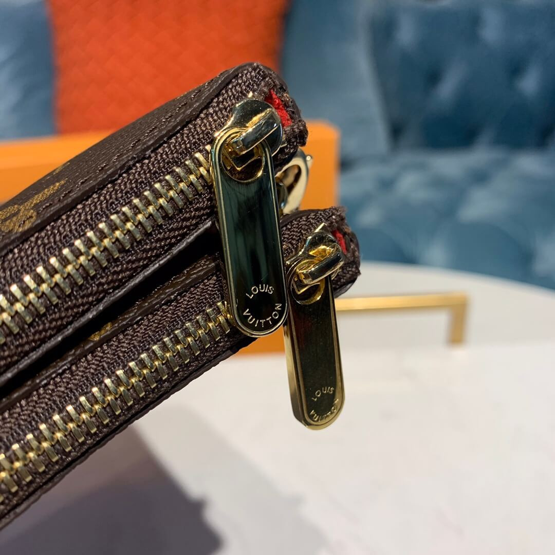 Louis Vuitton Print Double Zip Pochette M67561