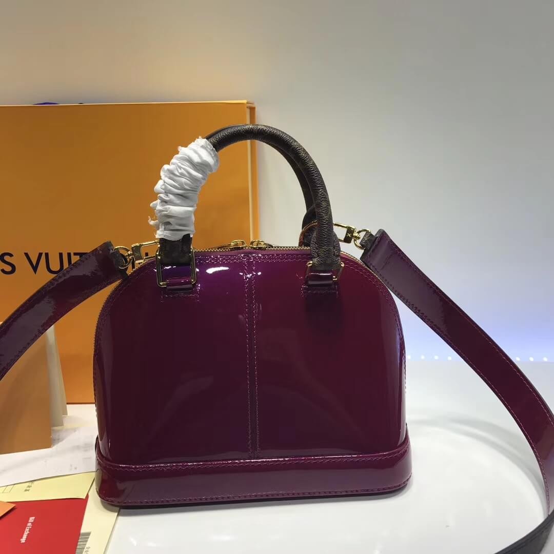 Louis Vuitton Patent Leather Alma BB M54785