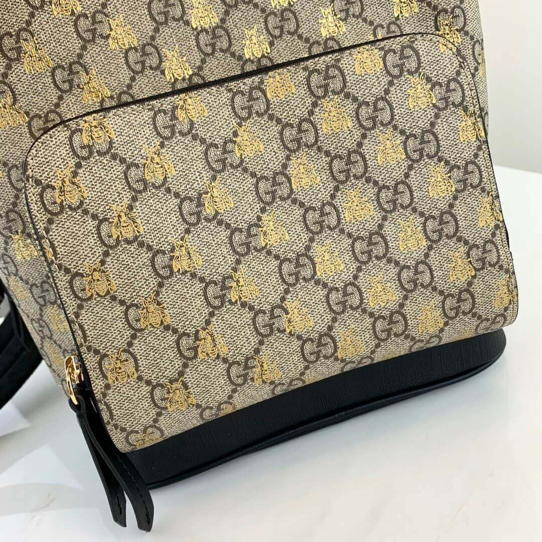 Gucci GG Supreme Bees Backpack 427042