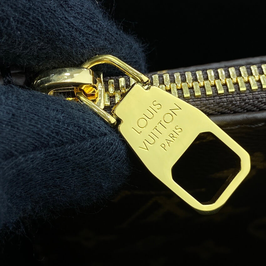 Louis Vuitton Monogram Canvas Flower Tote M43550 Black