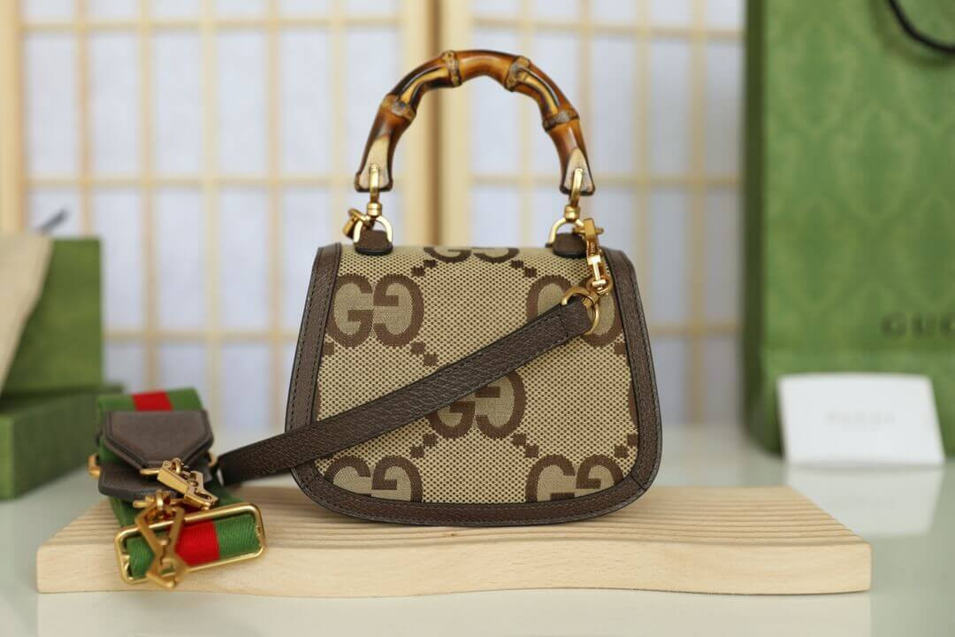 Gucci Bamboo 1947 Jumbo GG Mini Bag 686864