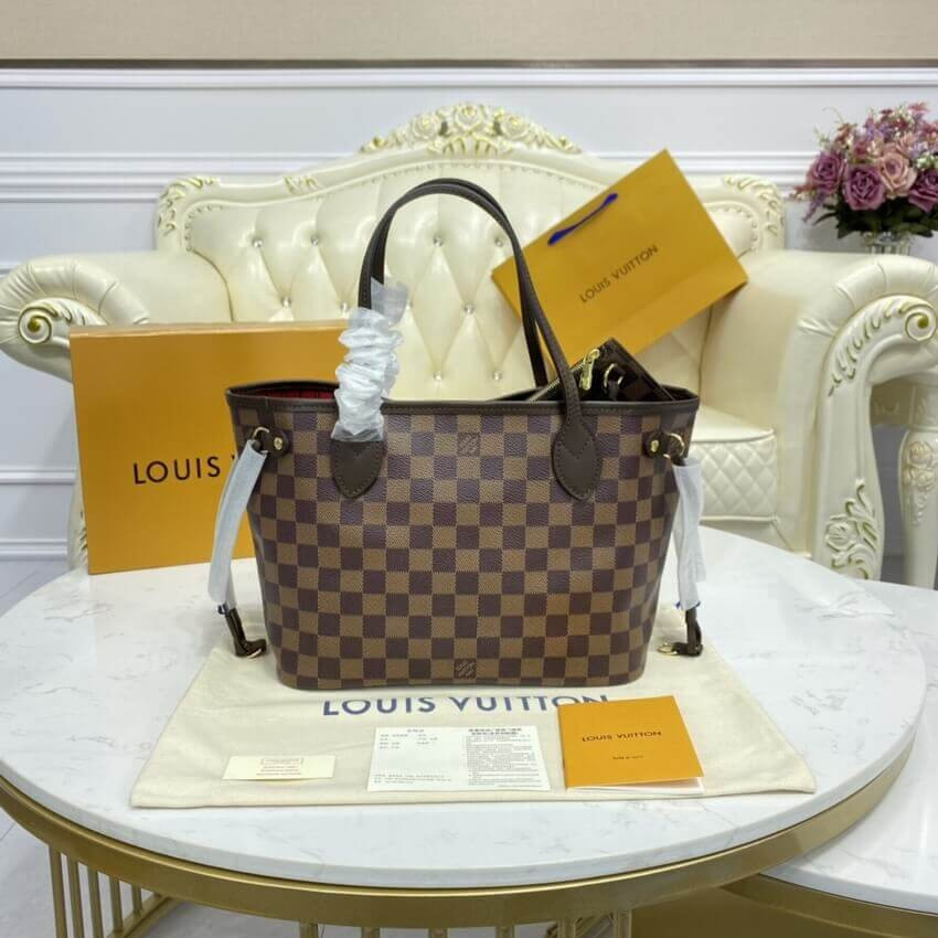Louis Vuitton Damier Ebene Neverfull PM N41359