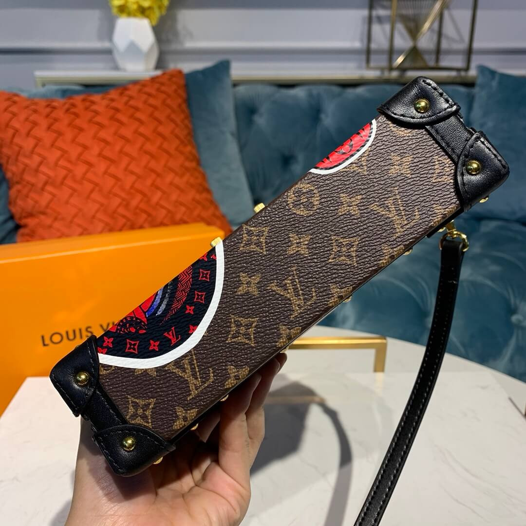 Louis Vuitton Reverse Monogram Kabuki Petite Malle M53544