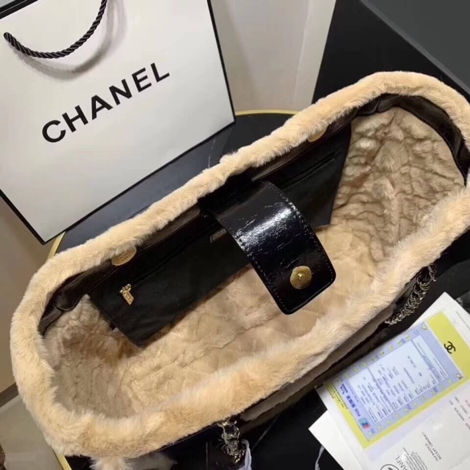 Chanel Sheepskin Shopping Bag AS1167