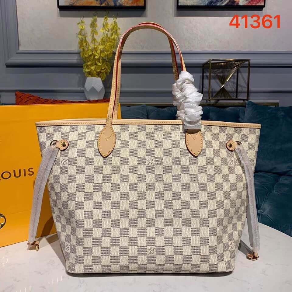 Louis Vuitton Damier Azur Canvas Neverfull MM N41361