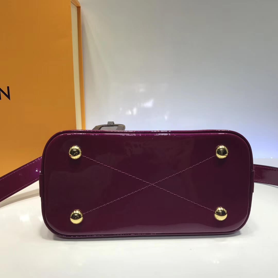 Louis Vuitton Patent Leather Alma BB M54785